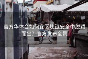 官方华体会如何在区块链安全中脱颖而出？官方发布全景