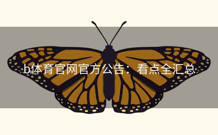 b体育官网官方公告：看点全汇总