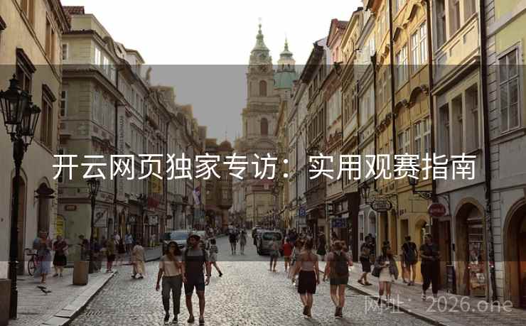 开云网页独家专访:实用观赛指南 开云网页独家专访:实用观赛指南
