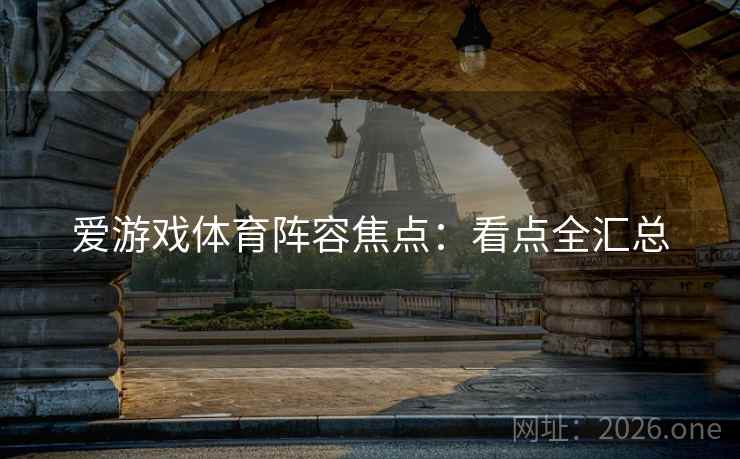 爱游戏体育阵容焦点:看点全汇总 爱游戏体育阵容焦点:看点全汇总