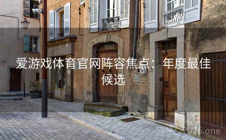 爱游戏体育官网阵容焦点:年度最佳候选 爱游戏体育官网阵容焦点:年度最佳候选